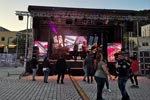 Mobile Bühne mieten von dd show & eventgroup | Anhängerbühne mit LED-Wand in Suhl